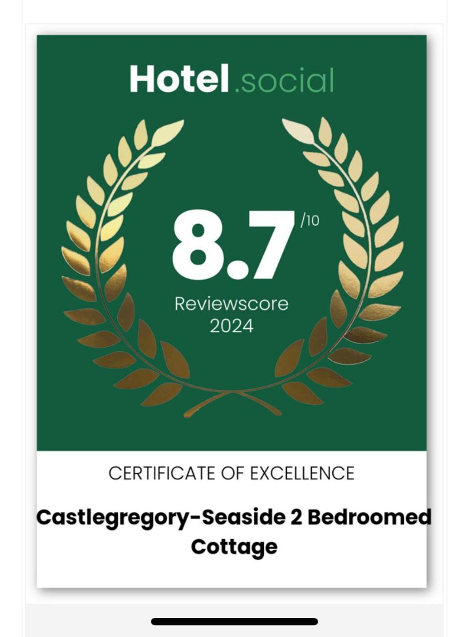 Castlegregory-Seaside 2 Bedroomed Cottage Exterior photo